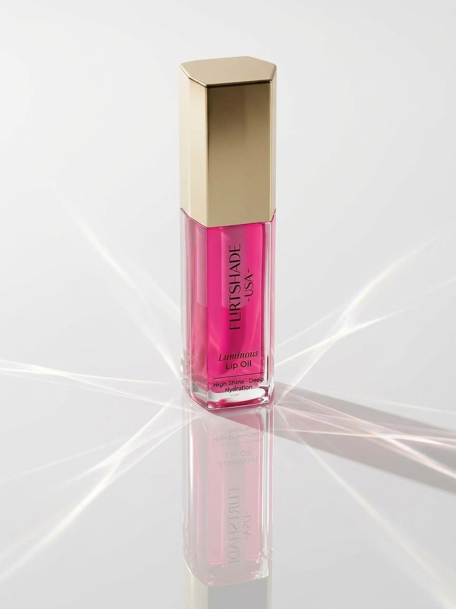 Flirtshade Luminous Lip Oil - Rose Rush